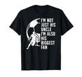 His Biggest Fan Soccer Uncle Soccer T-Shirt - Trendy Graphic Men Women - T-Shirt, Sweatshirt, Hoodie