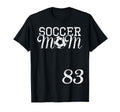 Soccer Mom Jersey Number 83 Favorite T-Shirt - Custom Art Print Unisex - T-Shirt, Sweatshirt, Hoodie