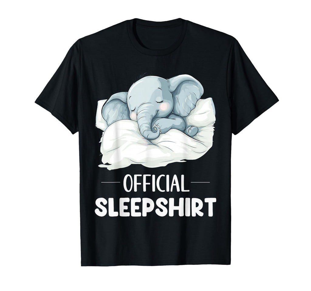 Sleepshirt Sleeping Elephant Animal T-Shirt - Streetwear Style for Adults - T-Shirt, Sweatshirt, Hoodie