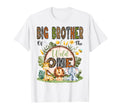 Big Brother Wild One 1St Birthday Safari T-Shirt - Trendy Graphic Unisex - T-Shirt, Sweatshirt, Hoodie