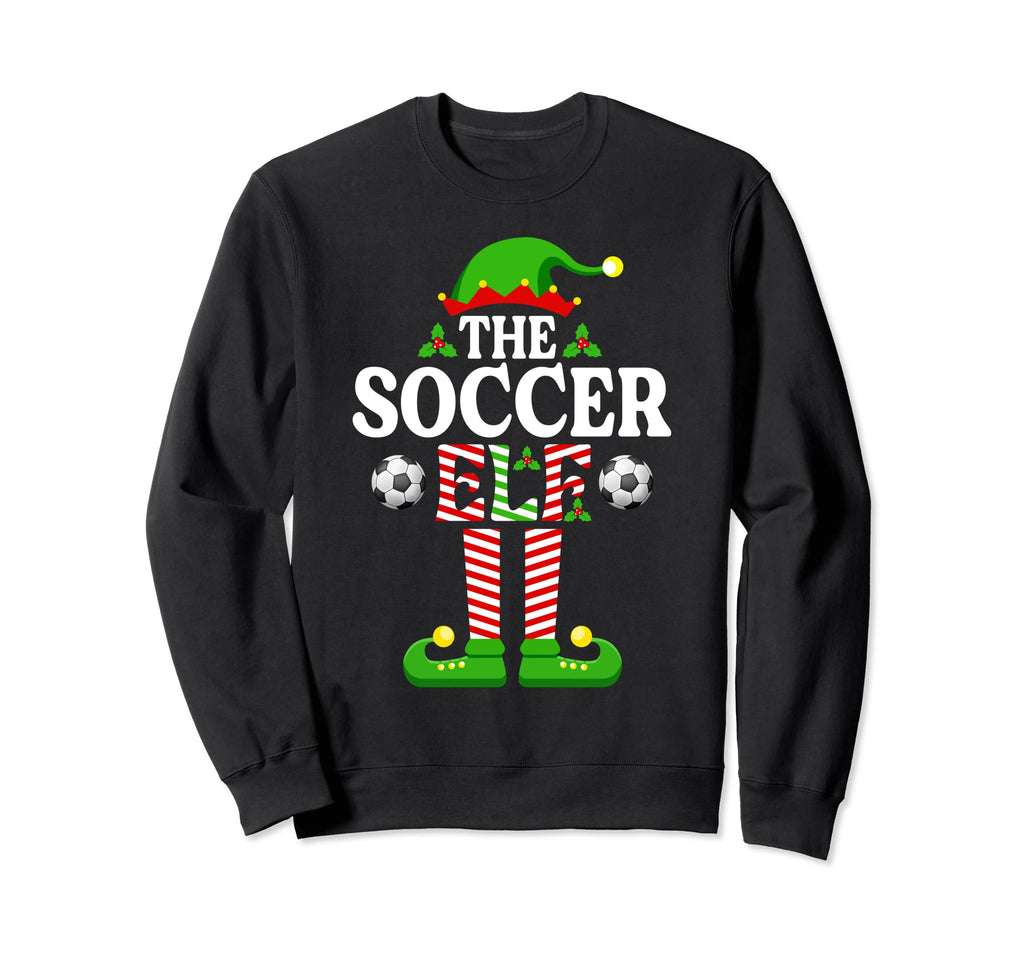Im Soccer Elf Funny Family Matching Sweatshirt - Unique Graphic Men Women - T-Shirt, Sweatshirt, Hoodie
