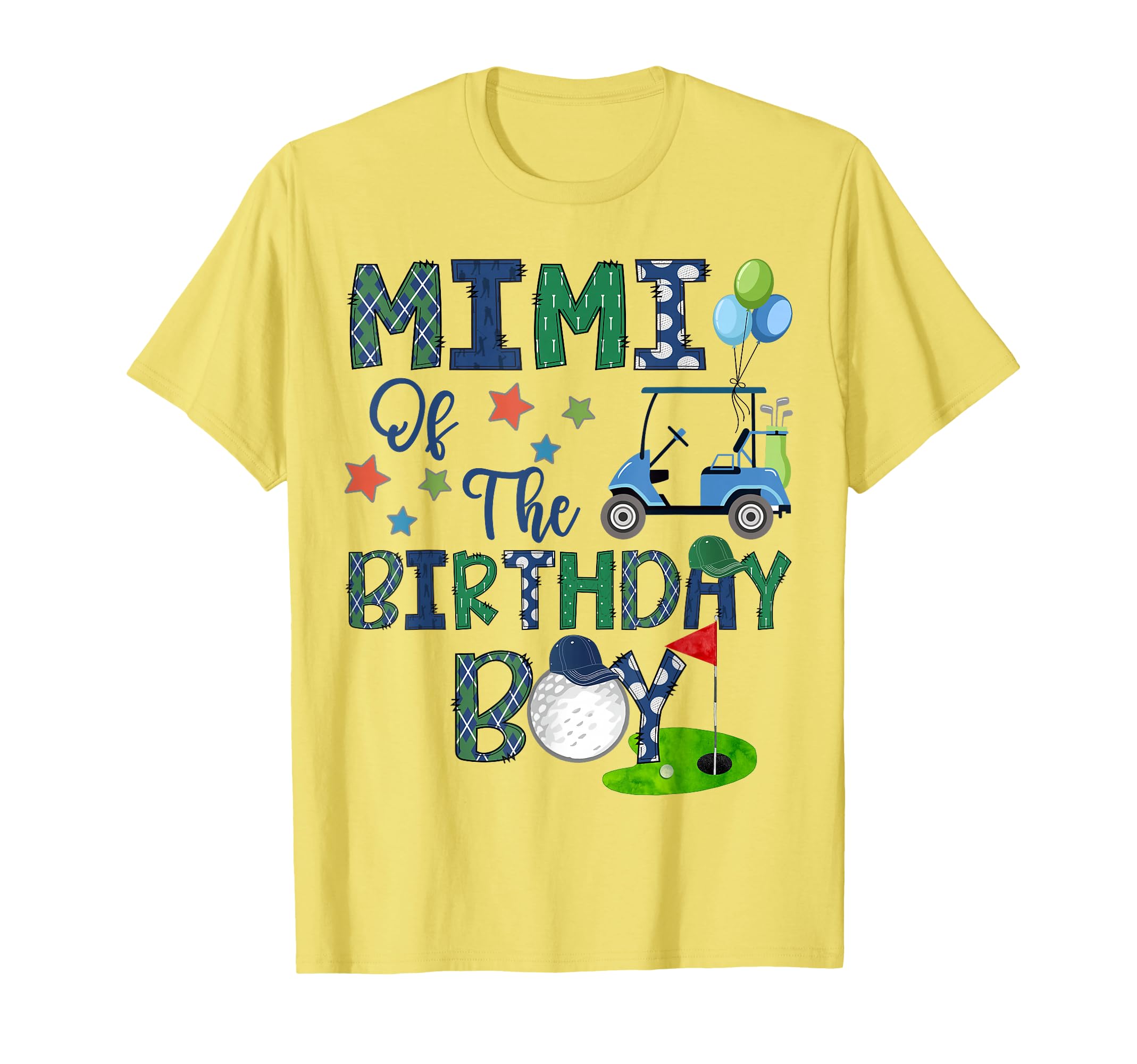 Mimi Birthday Hole One Golf Lover T-Shirt - Custom Art Print for Adults - T-Shirt, Sweatshirt, Hoodie