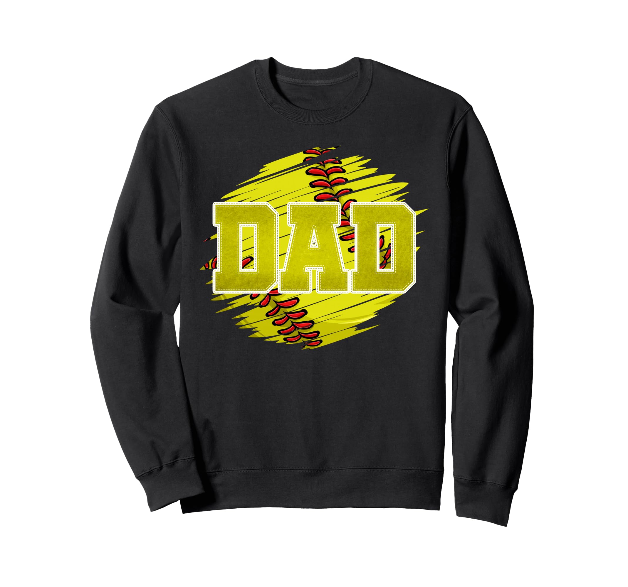 Softball Dad Softball Lovers Funny Sweatshirt - Trendy Graphic Men Women - T-Shirt, Sweatshirt, Hoodie