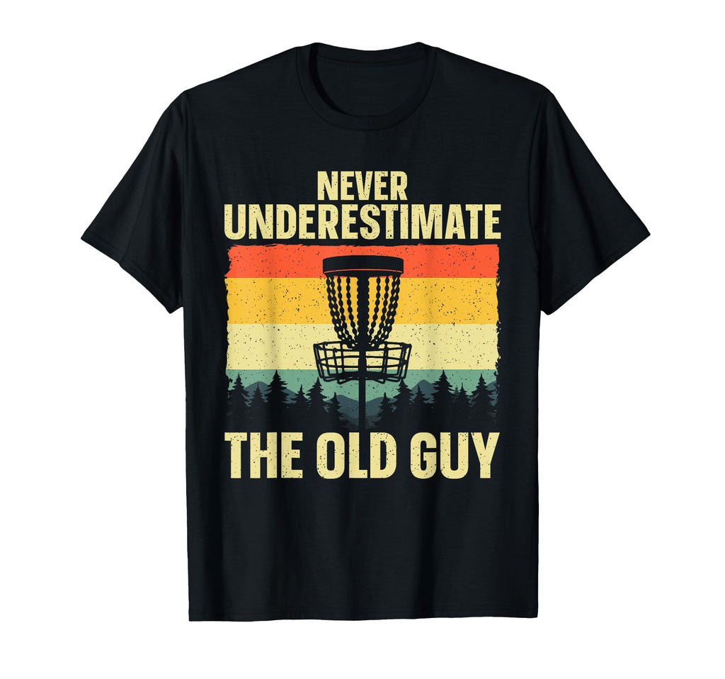 Disc Golf Art Grandpa Dad Disc Golf Player T-Shirt - Trendy Graphic Unisex - T-Shirt, Sweatshirt, Hoodie