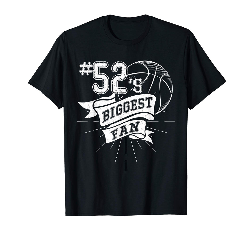 Biggest Fan Baseball Player Number T-Shirt - Fun Novelty Design for Adults - T-Shirt, Sweatshirt, Hoodie