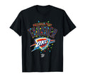 Nba Oklahoma City Thunder Lights T-Shirt - Unique Graphic for Adults - T-Shirt, Sweatshirt, Hoodie