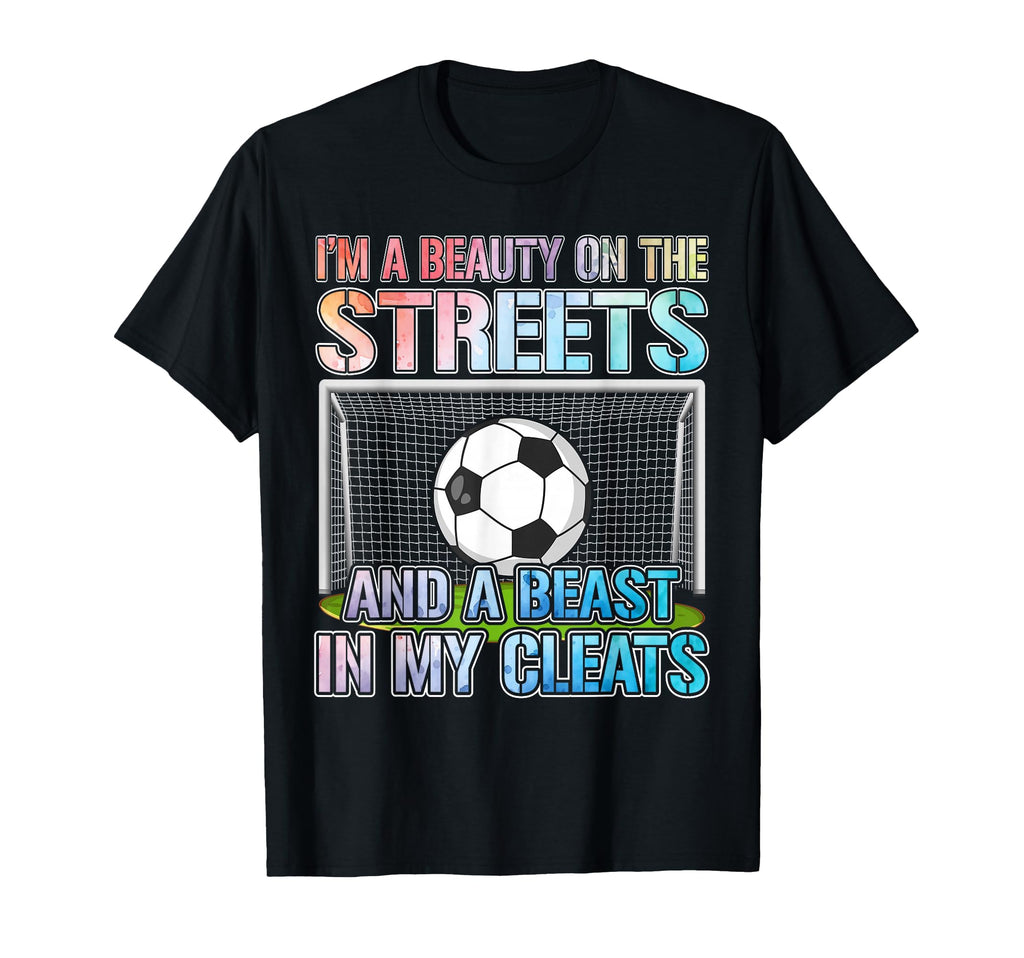 Soccer Player Team Cleats Mom Goalie T-Shirt - Trendy Graphic Men Women - T-Shirt, Sweatshirt, Hoodie