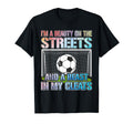 Soccer Player Team Cleats Mom Goalie T-Shirt - Trendy Graphic Men Women - T-Shirt, Sweatshirt, Hoodie