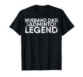 Husband Dad Badminton Legend Badminton T-Shirt - Unique Graphic Men Women - T-Shirt, Sweatshirt, Hoodie