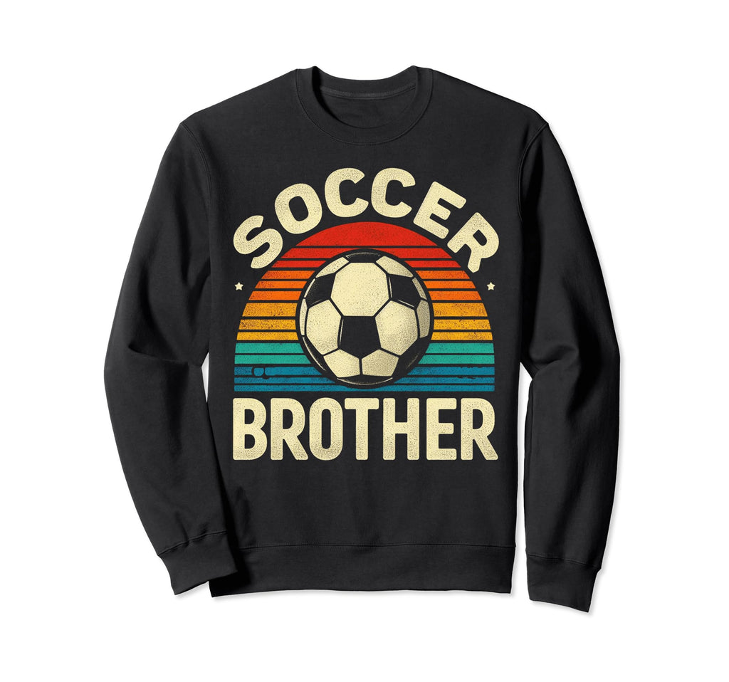Soccer Brother Family Matching Team Sweatshirt - Custom Art Print Unisex - T-Shirt, Sweatshirt, Hoodie
