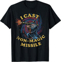 I Cast Non-Magic Missile Funny Wizard Parody Meme - Adult & Kids T-Shirts, Sweatshirts & Hoodies apparel design preview 1