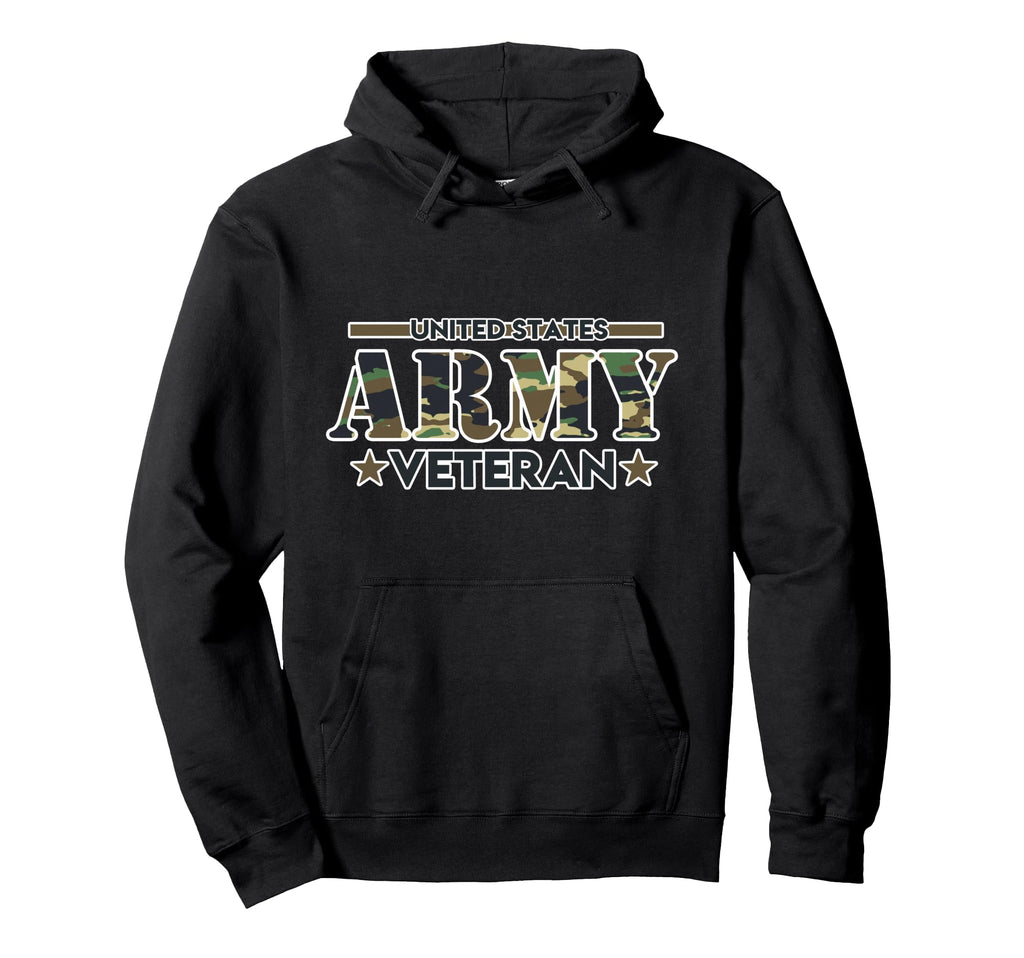 Veteran United States Army Veteran Hoodie - Casual Everyday Wear for Adults - T-Shirt, Sweatshirt, Hoodie