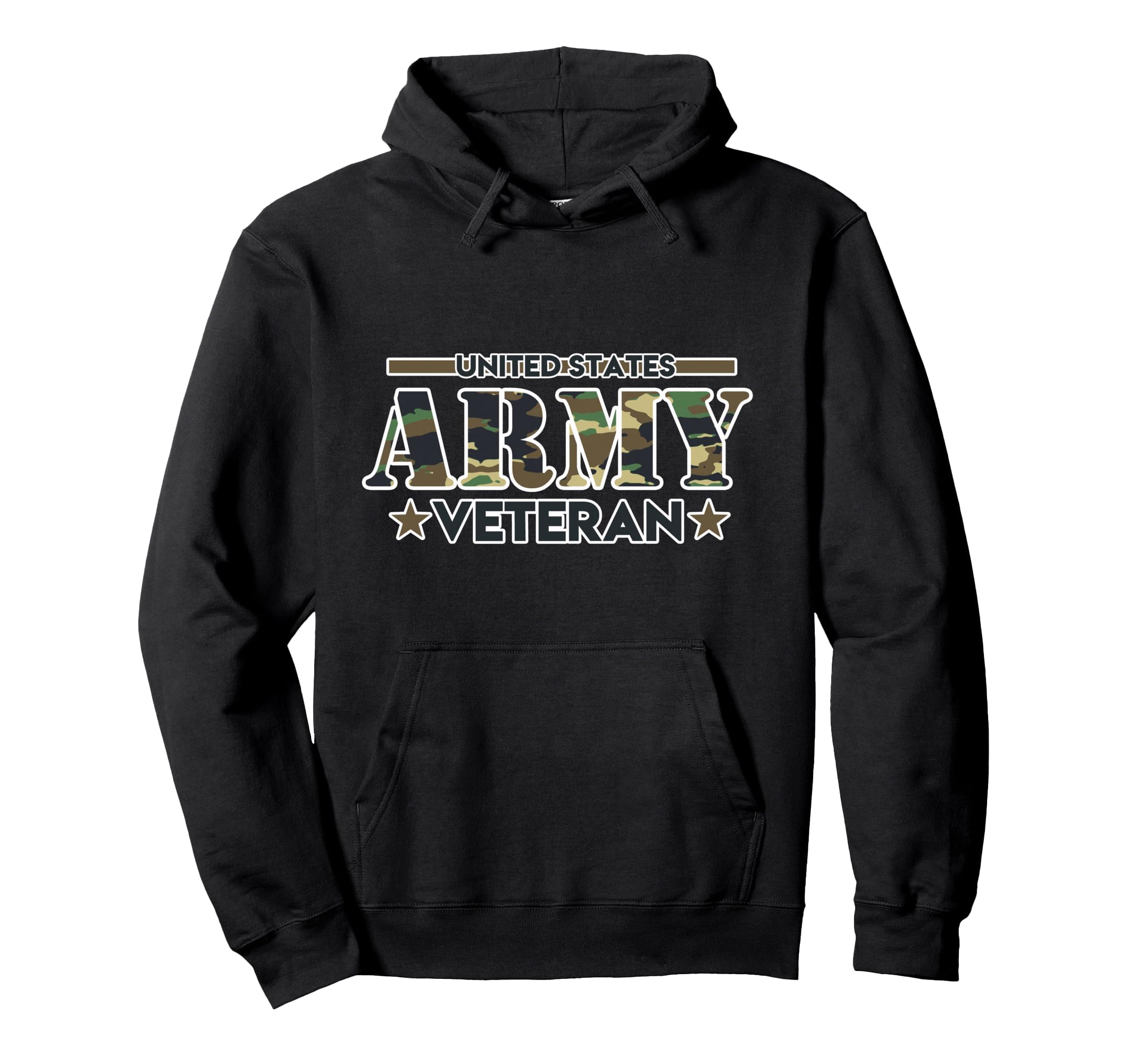 Veteran United States Army Veteran Hoodie - Casual Everyday Wear for Adults - T-Shirt, Sweatshirt, Hoodie