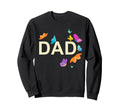 Dad Birthday Butterfly Family 1St Sweatshirt - Graphic Print Unisex - T-Shirt, Sweatshirt, Hoodie