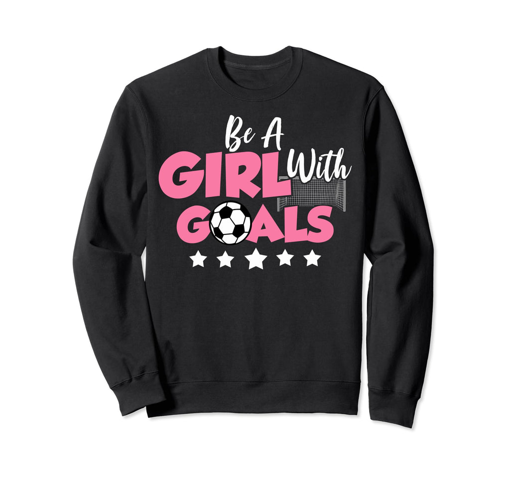 Soccer Moms Be Goals Soccer Fans Sweatshirt - Unique Graphic for Adults - T-Shirt, Sweatshirt, Hoodie