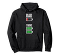 Dad Twins Funny Parenting Sarcastic Hoodie - Streetwear Style Men Women - T-Shirt, Sweatshirt, Hoodie