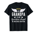 My Grandpa Is My Guardian Angel T-Shirt - Casual Everyday Wear for Adults - T-Shirt, Sweatshirt, Hoodie