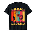 Fishing Legend Dad Fisherman T-Shirt - Graphic Print Men Women - T-Shirt, Sweatshirt, Hoodie