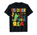 Big Cousin Three Rex 3Rd Birthday T-Shirt - Minimalist Print Unisex - T-Shirt, Sweatshirt, Hoodie