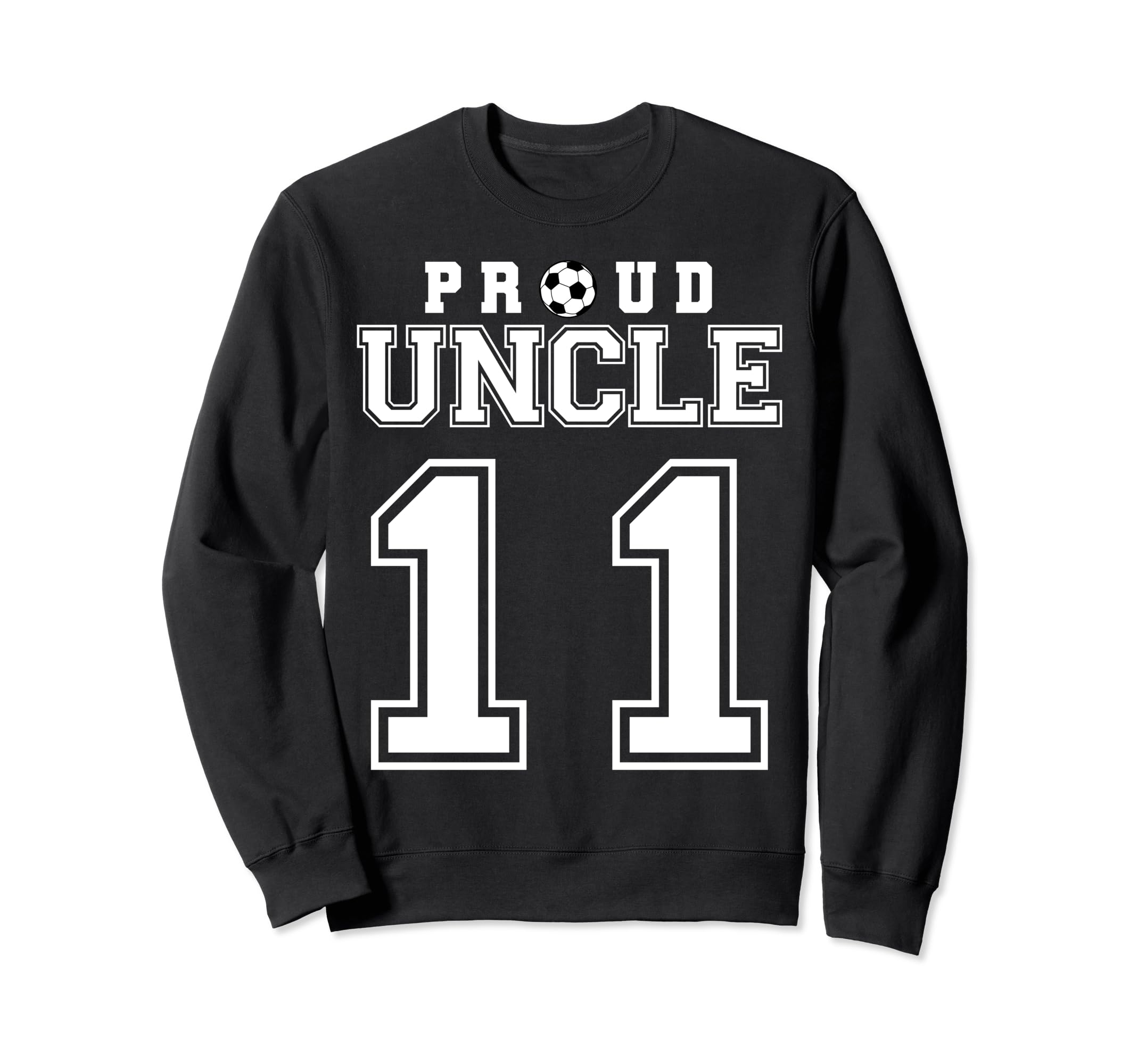 Number 11 Custom Proud Soccer Futbol Sweatshirt - Graphic Print for Adults - T-Shirt, Sweatshirt, Hoodie