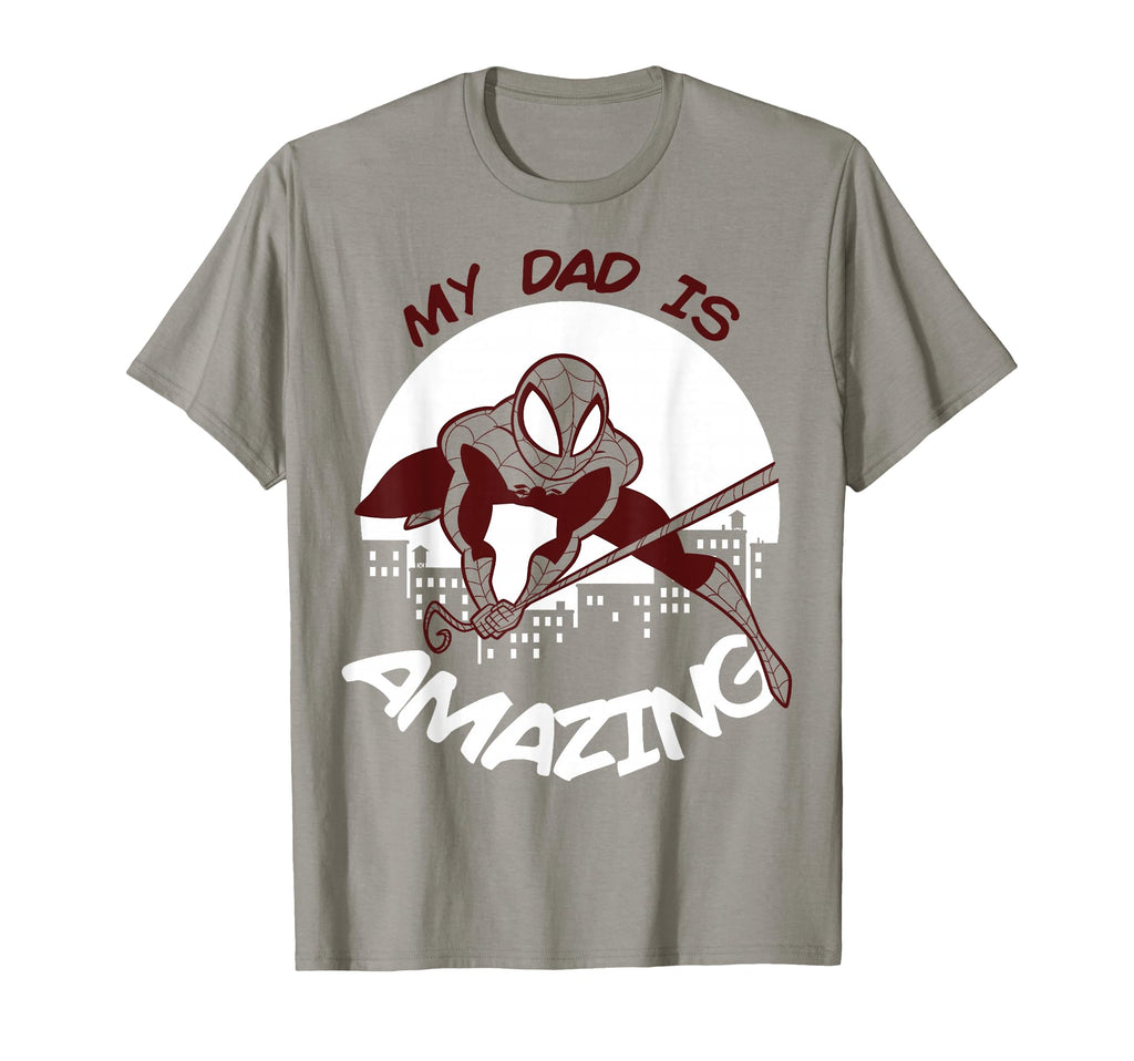 Marvel Fathers Day My Dad Is T-Shirt - Casual Everyday Wear Men Women - T-Shirt, Sweatshirt, Hoodie