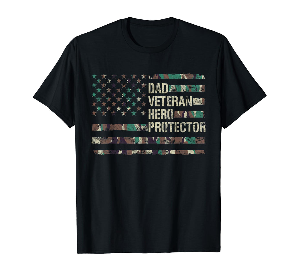 Veteran Dad Gifts Veteran Dad Birthday Hoodie - Custom Art Print Men Women - T-Shirt, Sweatshirt, Hoodie