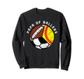 Papa Ballers Funny Softball Soccer Sweatshirt - Graphic Print Unisex - T-Shirt, Sweatshirt, Hoodie