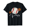 Pops Baseball Pops T-Shirt - Unique Graphic Unisex - T-Shirt, Sweatshirt, Hoodie