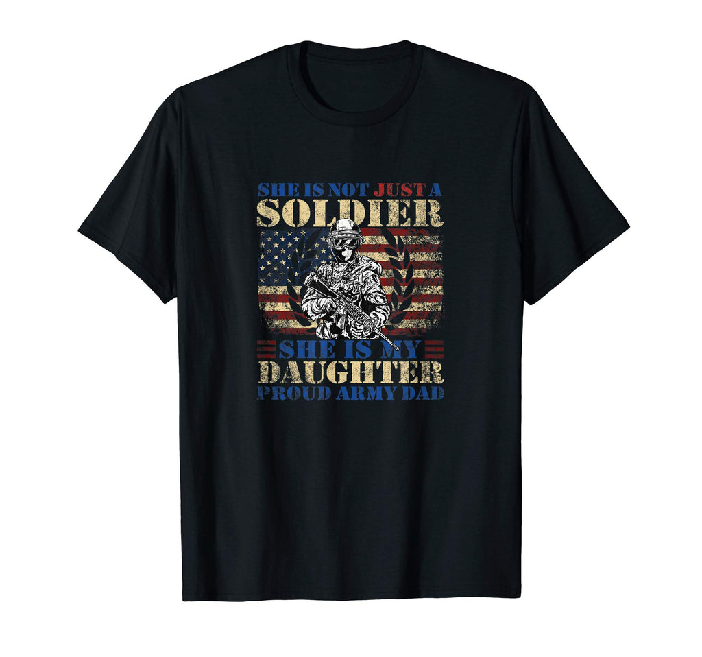 She Is Not Just Soldier She Is T-Shirt - Casual Everyday Wear for Adults - T-Shirt, Sweatshirt, Hoodie