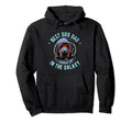 Best Pointer Dog Dad Galaxy Hoodie - Custom Art Print Men Women - T-Shirt, Sweatshirt, Hoodie