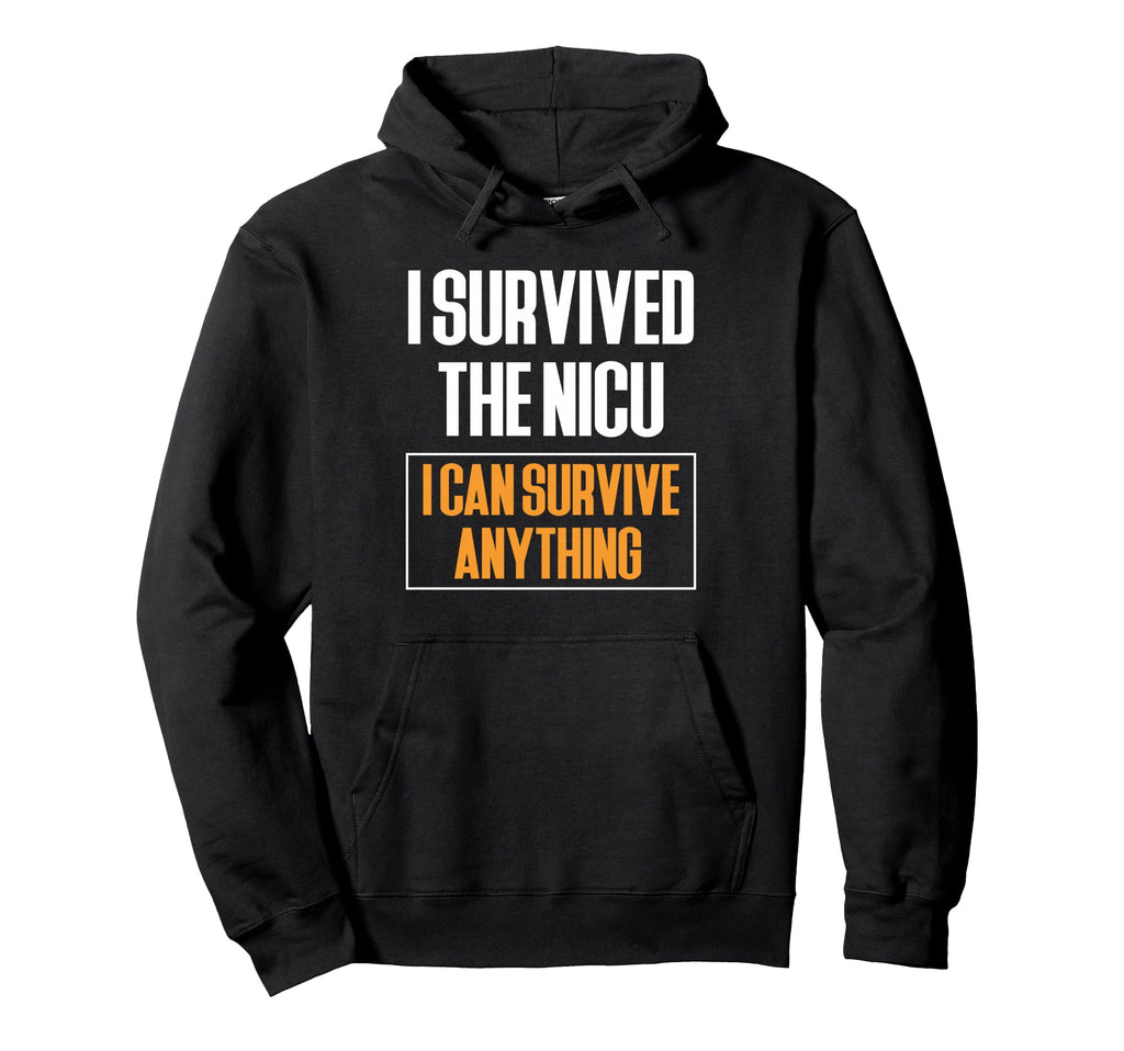 I Survived Nicu Twin Dad Fathers Day Hoodie - Aesthetic Graphic for Adults - T-Shirt, Sweatshirt, Hoodie