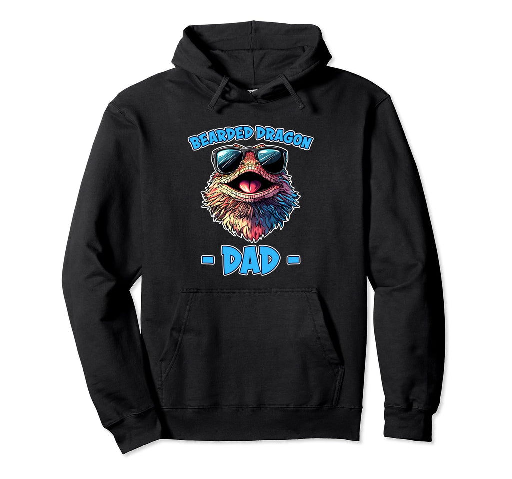 Bearded Dragon Dad Bearded Dragon Hoodie - Minimalist Print Unisex - T-Shirt, Sweatshirt, Hoodie