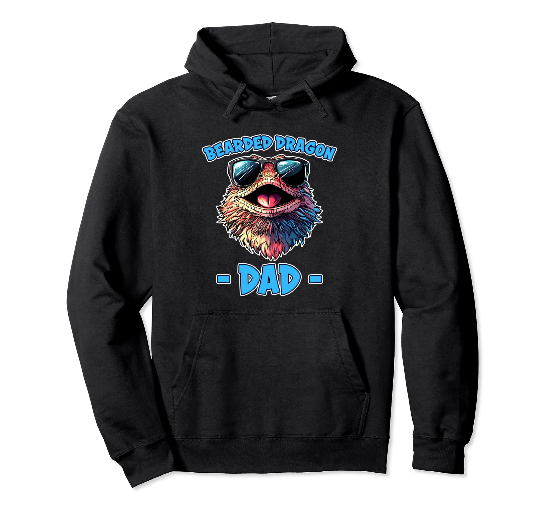 Bearded Dragon Dad Bearded Dragon Hoodie - Minimalist Print Unisex - T-Shirt, Sweatshirt, Hoodie