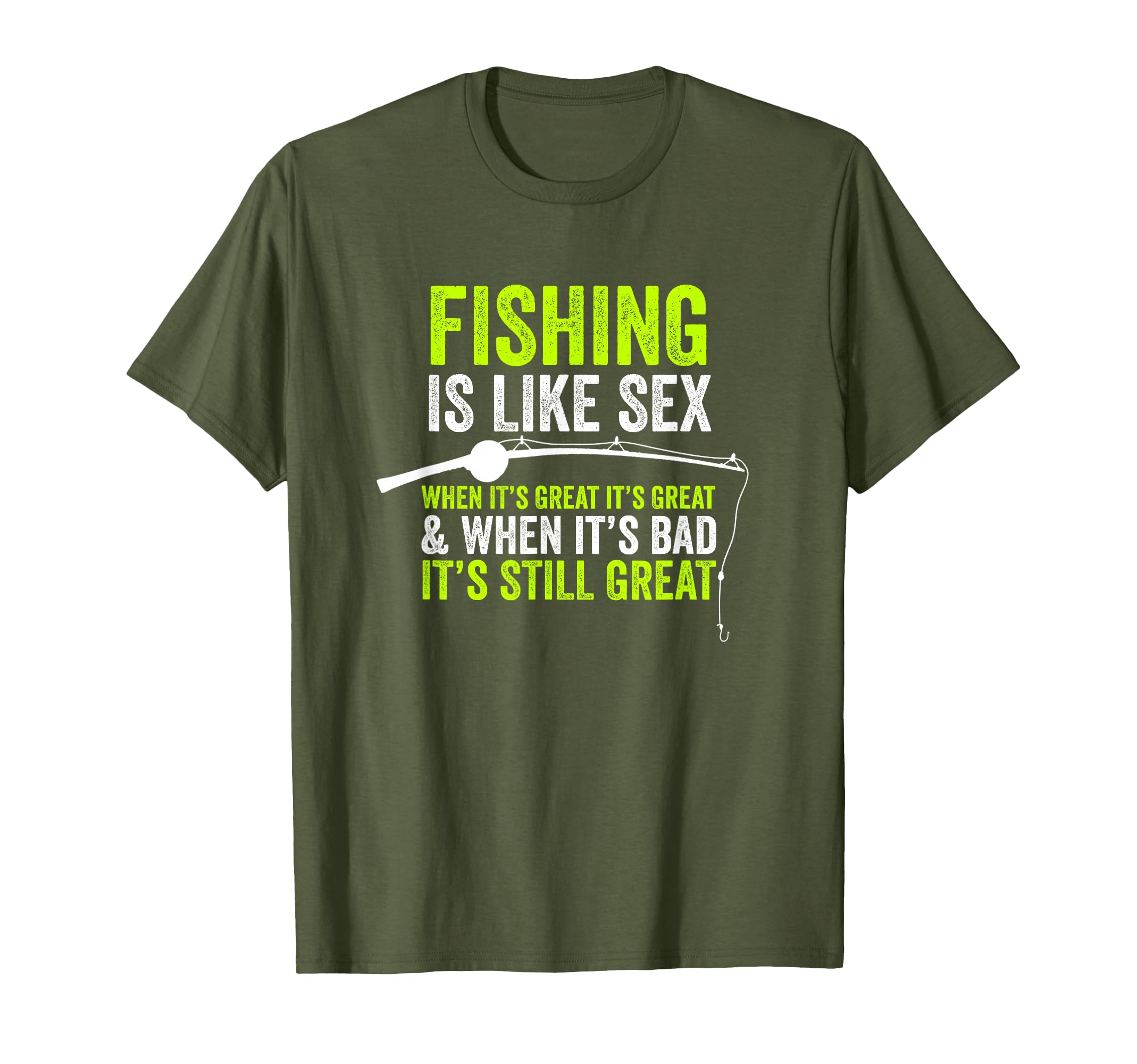 Funny Fishing Gift Fisherman Fish T-Shirt - Casual Everyday Wear Men Women - T-Shirt, Sweatshirt, Hoodie