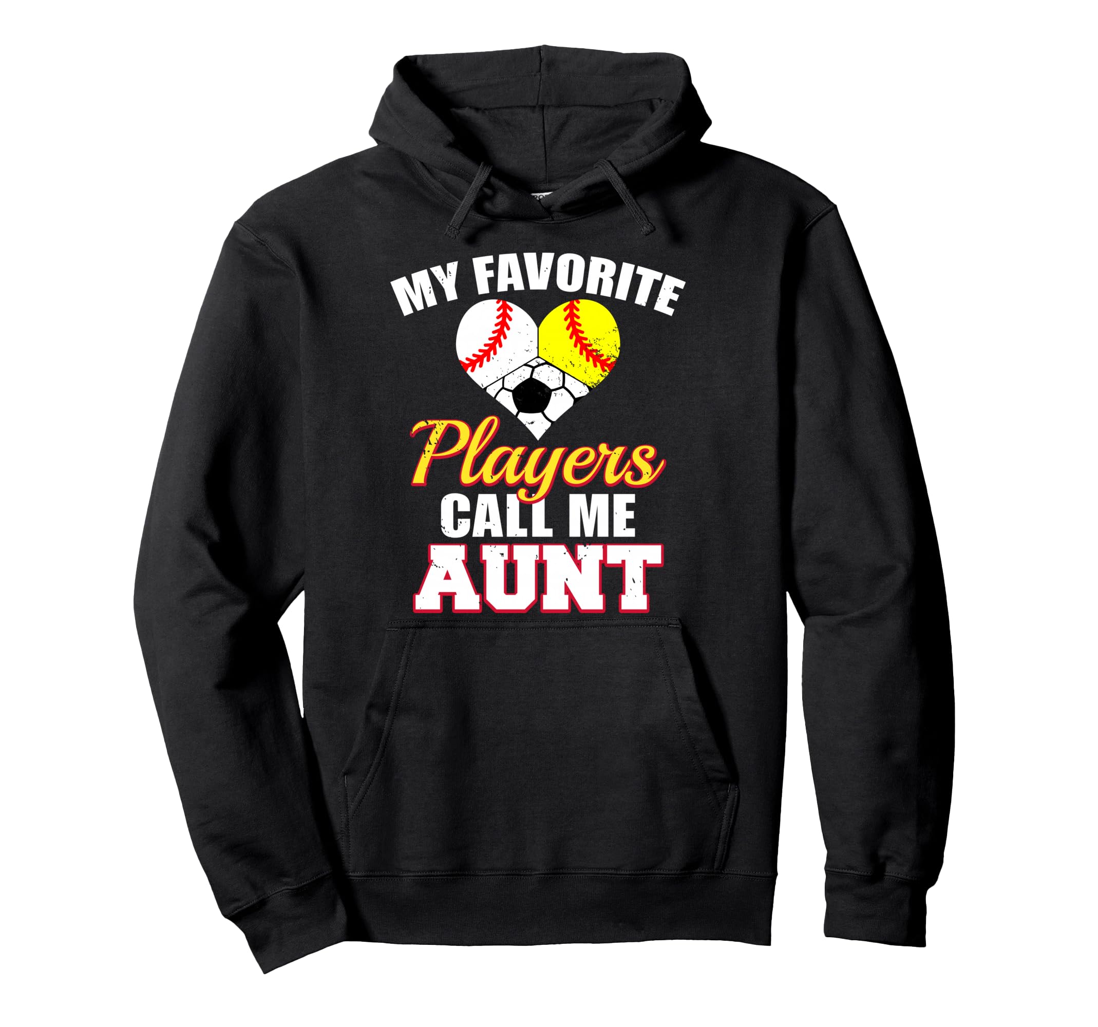 My Favorite Baseball Softball Soccer Hoodie - Aesthetic Graphic Unisex - T-Shirt, Sweatshirt, Hoodie
