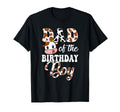 Dad Birthday Cow Farm 1St Birthday T-Shirt - Graphic Print Men Women - T-Shirt, Sweatshirt, Hoodie
