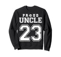Number 23 Custom Proud Soccer Sweatshirt - Fun Novelty Design for Adults - T-Shirt, Sweatshirt, Hoodie