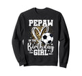 Pepaw Birthday Soccer Ball Leopard Sweatshirt - Minimalist Print Unisex - T-Shirt, Sweatshirt, Hoodie