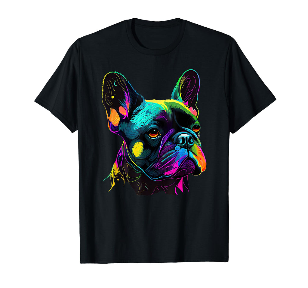 French Bulldog Pop Art French Bulldog Lovers T-Shirt - Graphic Print Unisex - T-Shirt, Sweatshirt, Hoodie