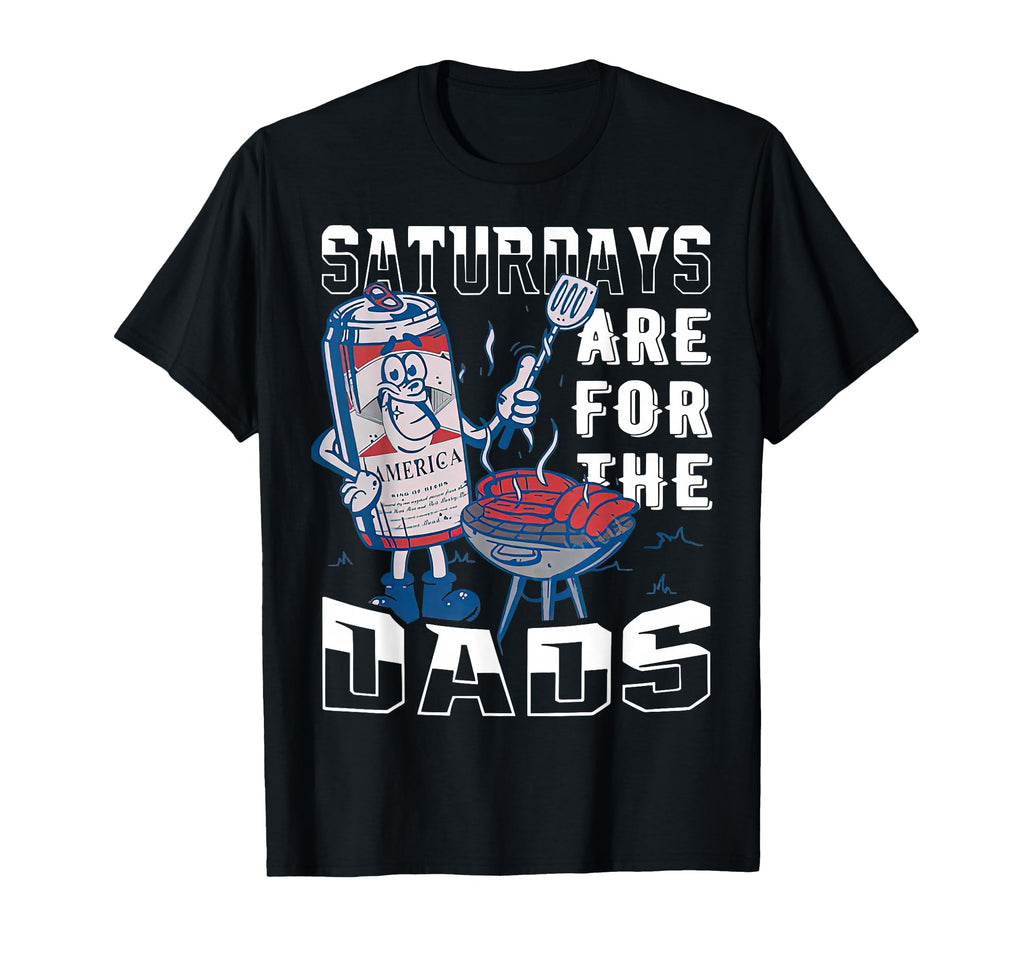 Bbq Saturdays Are Dads Funny Fathers Day T-Shirt - Aesthetic Graphic Unisex - T-Shirt, Sweatshirt, Hoodie