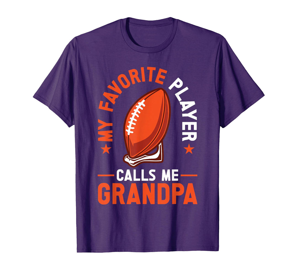 Football Grandpa T-Shirt - Graphic Print Men Women - T-Shirt, Sweatshirt, Hoodie