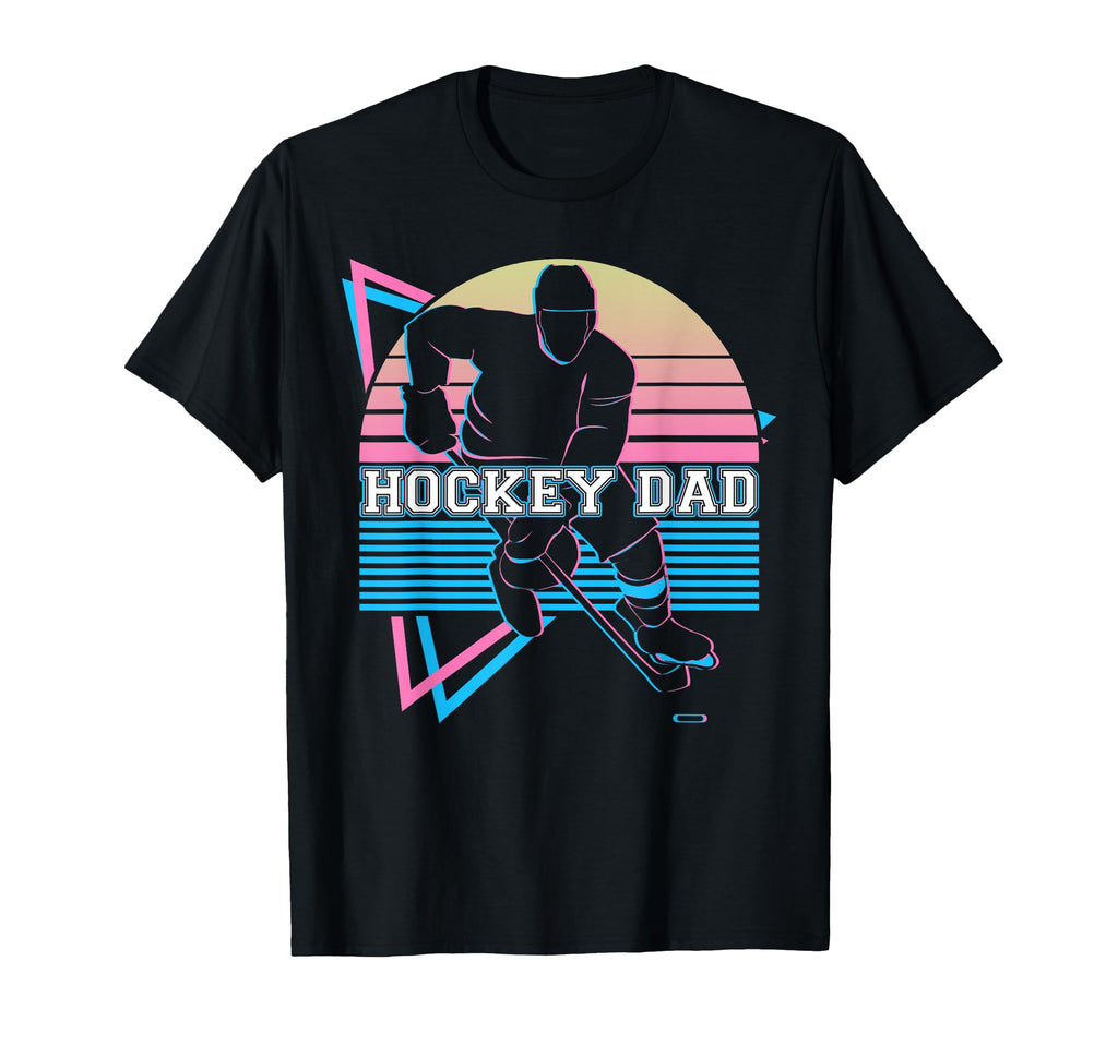 Ice Hockey Hockey Dad T-Shirt - Custom Art Print for Adults - T-Shirt, Sweatshirt, Hoodie