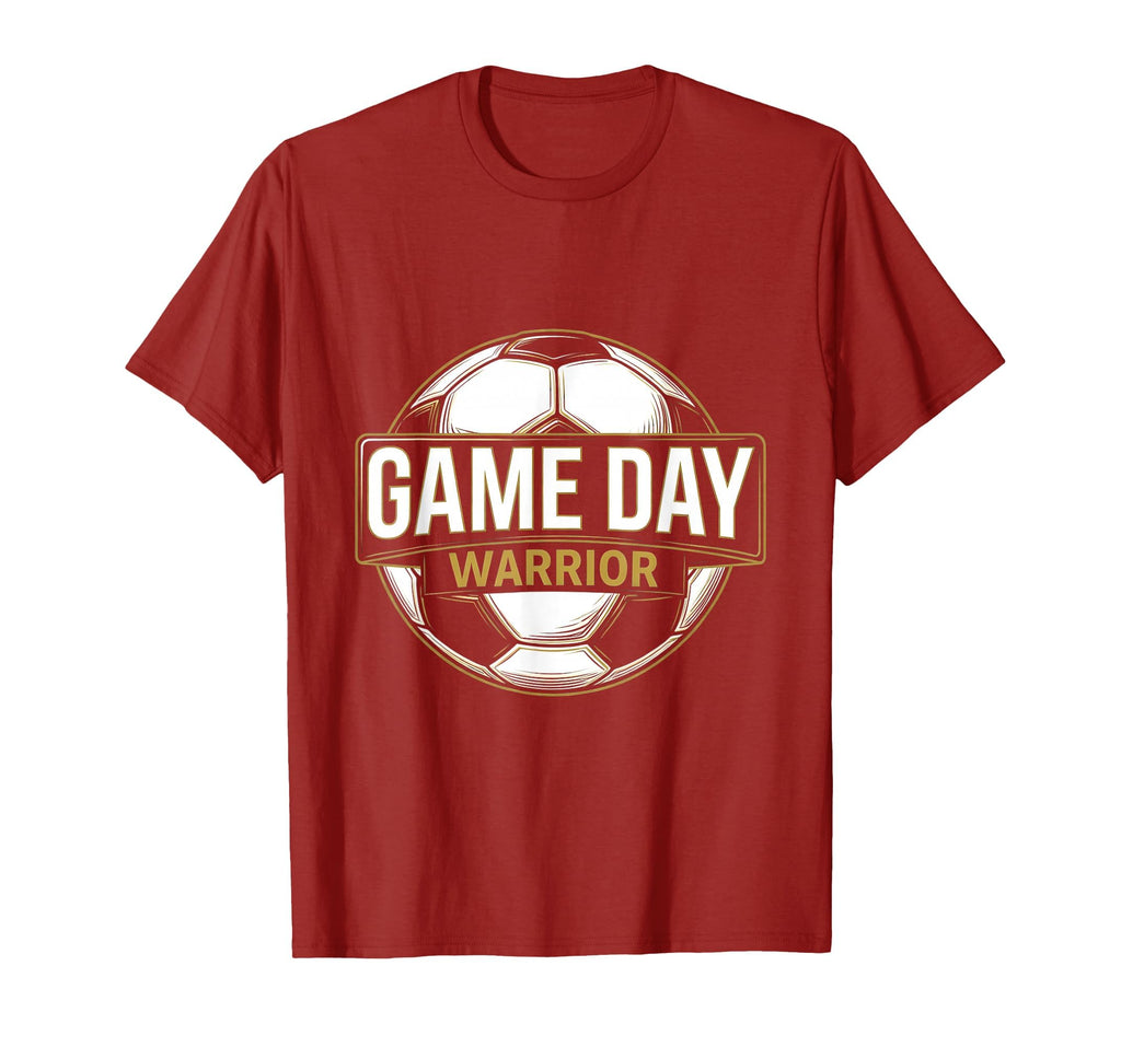 Game Day Warrior Soccer Mom T-Shirt - Fun Novelty Design Unisex - T-Shirt, Sweatshirt, Hoodie