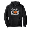 Proud Dad 2025 Senior Graduate Hoodie - Custom Art Print Men Women - T-Shirt, Sweatshirt, Hoodie