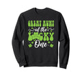Great Aunt Lucky One First Sweatshirt - Aesthetic Graphic for Adults - T-Shirt, Sweatshirt, Hoodie