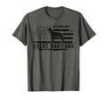 Great Dane Dad Distressed American Flag T-Shirt - Graphic Print Unisex - T-Shirt, Sweatshirt, Hoodie