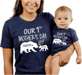 Personalized Mom Baby Matching Outfits Mothers Day - Adult & Kids T-Shirts, Sweatshirts & Hoodies apparel design preview 1