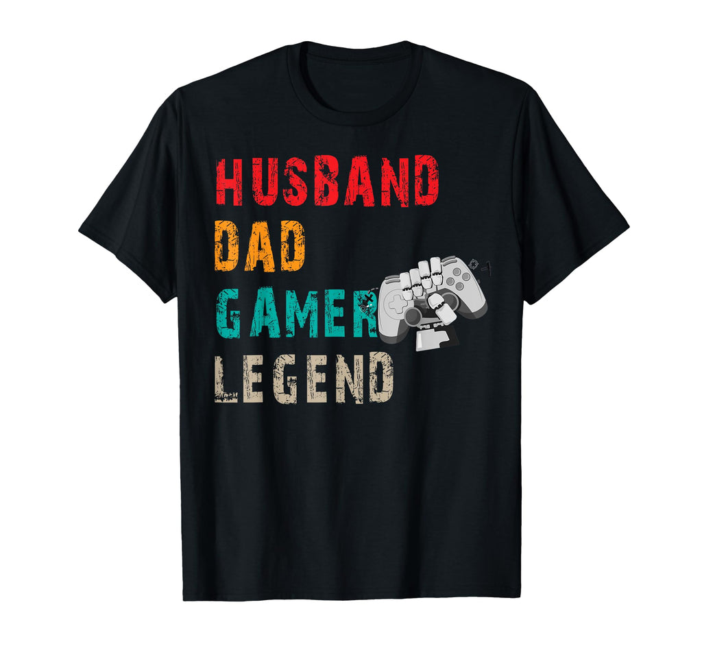 Husband Dad Father Gamer Gaming T-Shirt - Streetwear Style Men Women - T-Shirt, Sweatshirt, Hoodie