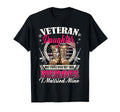 Veteran Daughter Married Mine Proud T-Shirt - Minimalist Print for Adults - T-Shirt, Sweatshirt, Hoodie