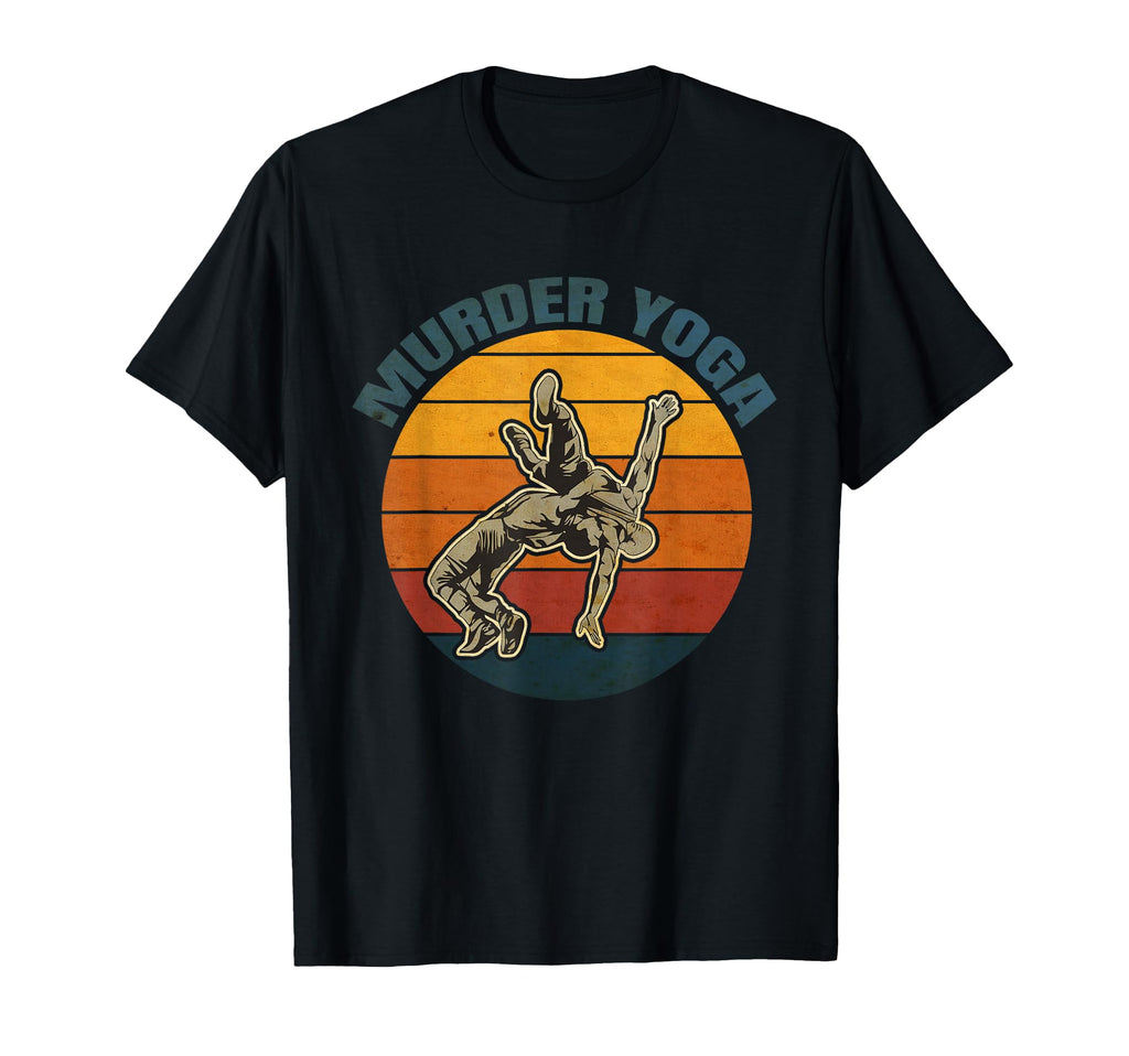 Wrestling Murder Yoga Whistler T-Shirt - Novelty Apparel Unisex - T-Shirt, Sweatshirt, Hoodie